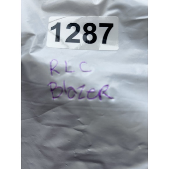 Ralph Lauren Chaps Blazer Mens 44L Blue Wool Gold Button Sport Coat Made Canada - Picture 16 of 16